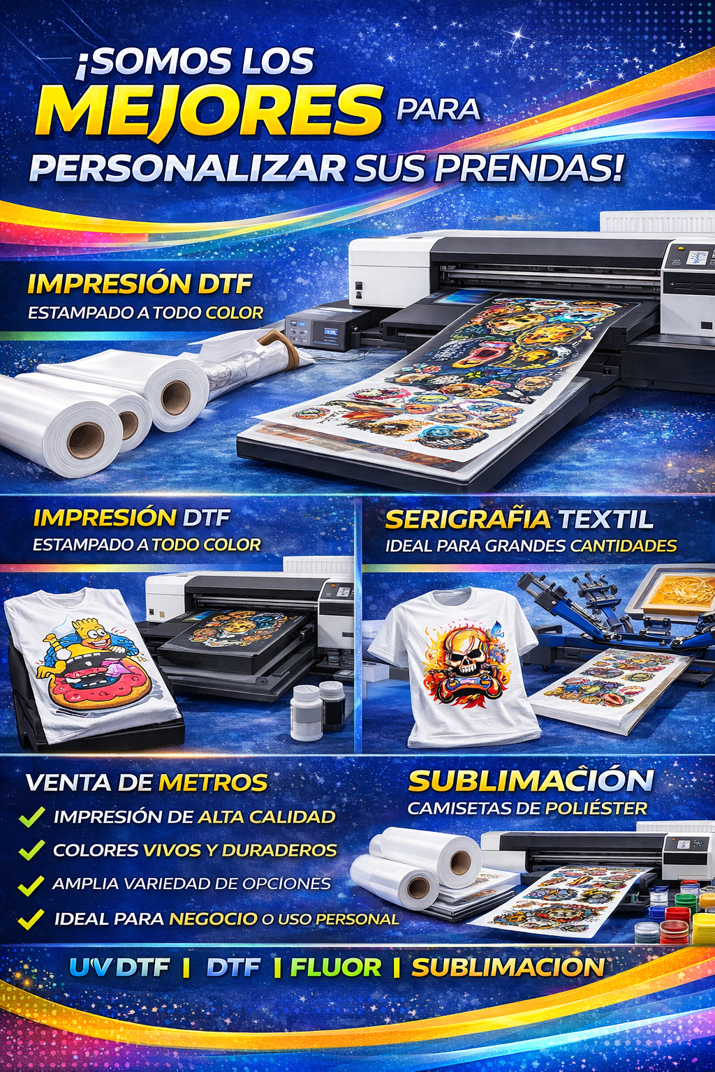 Especialistas en personalización de prendas y productos